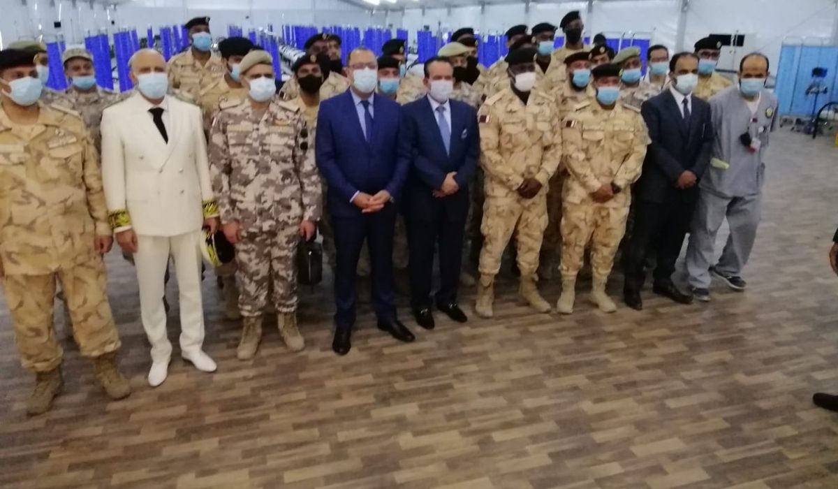 Tunisian PM Visits Qatari Field Hospital